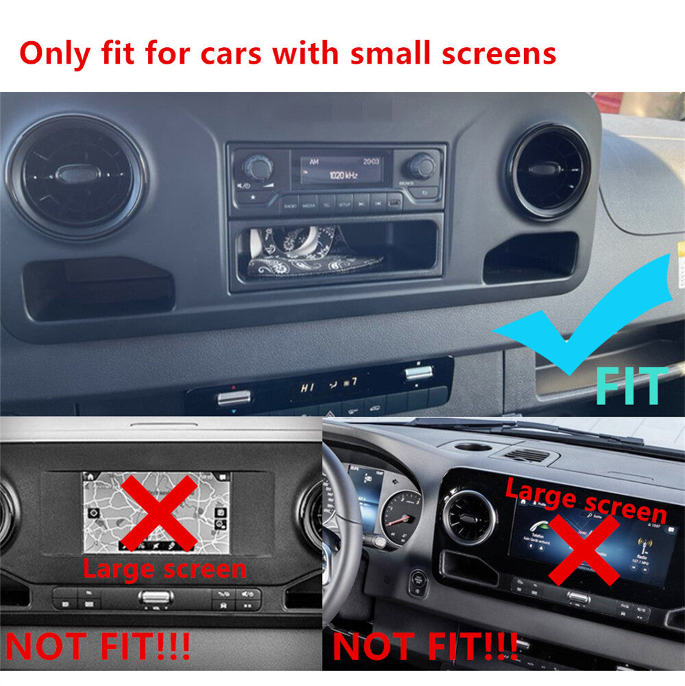 For 2018-2022 for Mercedes Sprinter 9.7 Vertical Stereo Radio Nav Head Unit FM WIFI