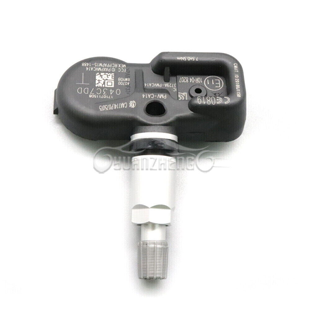 433MHz Tire Pressure Sensor for 4-Piece 40700-EZ00A New TPMS for Nissan Titan XD 16-21