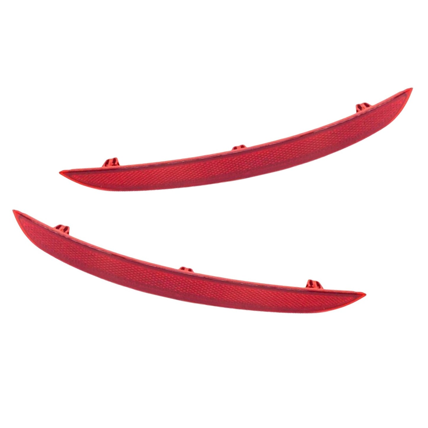 Pair Car Rear Bumper Reflector For 3 Series GT F34 Red 63147417479 63147417480
