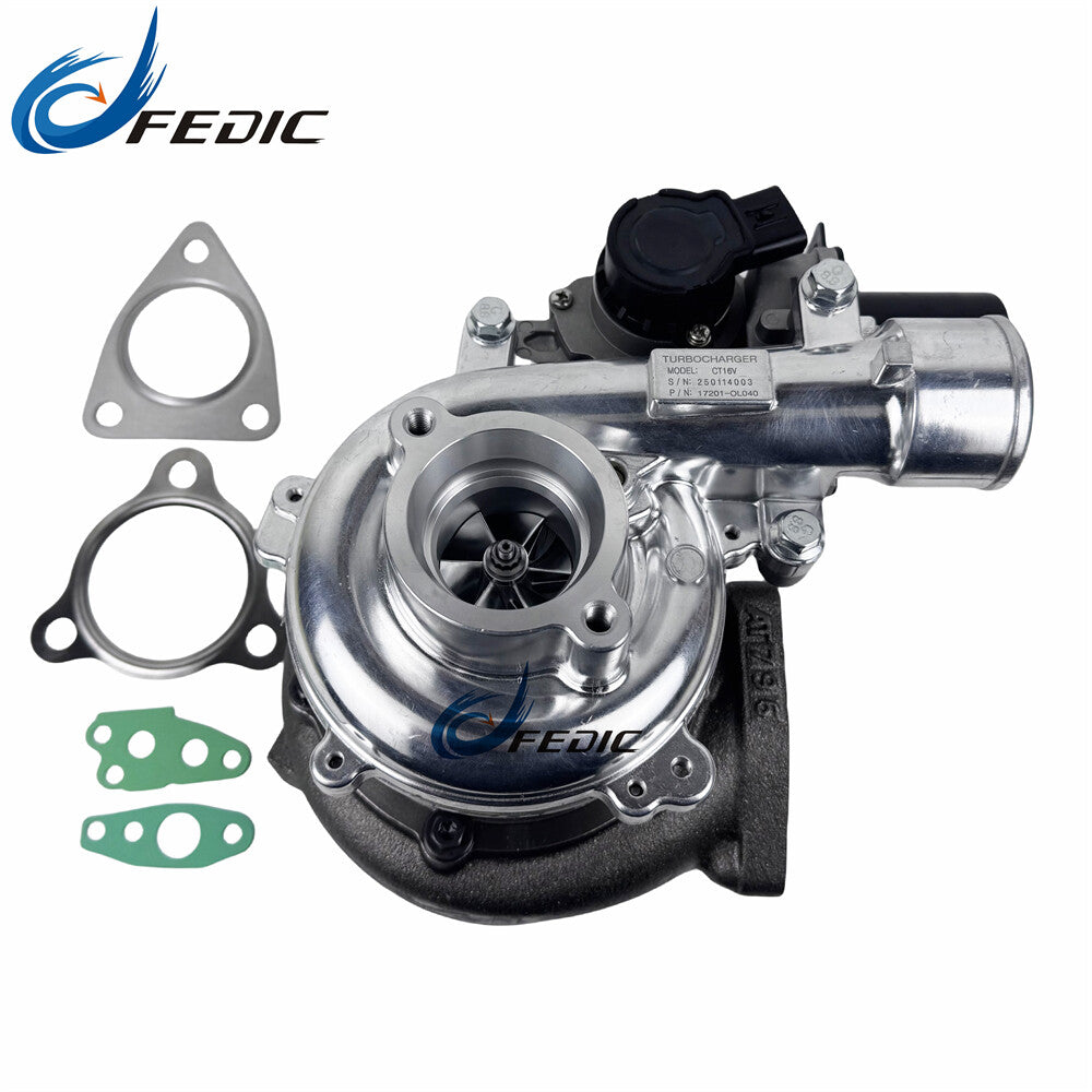 Turbine CT16V 17201-0L040 for Toyota Forturner Hilux for Land Cruiser 3.0D 1KD