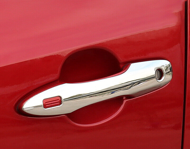 for Toyota for Corolla 20-2024 4P Chrome Exterior Side for Smart Door Handle Cover Trim
