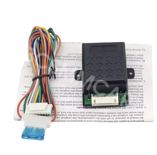 Rear View Mirror Folding Closer System 12V Controller Module Car Accessory