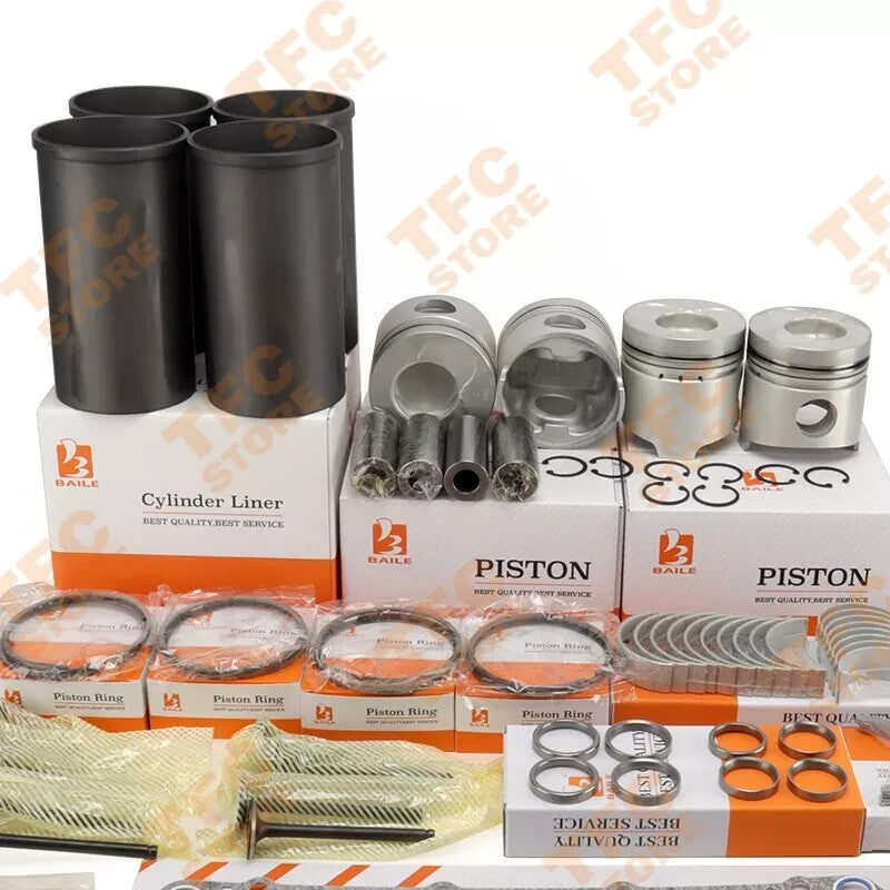 New for Hino WO4D W04DT Engine Overhaul Rebuild Kit Piston Ring Gasket Set Bear