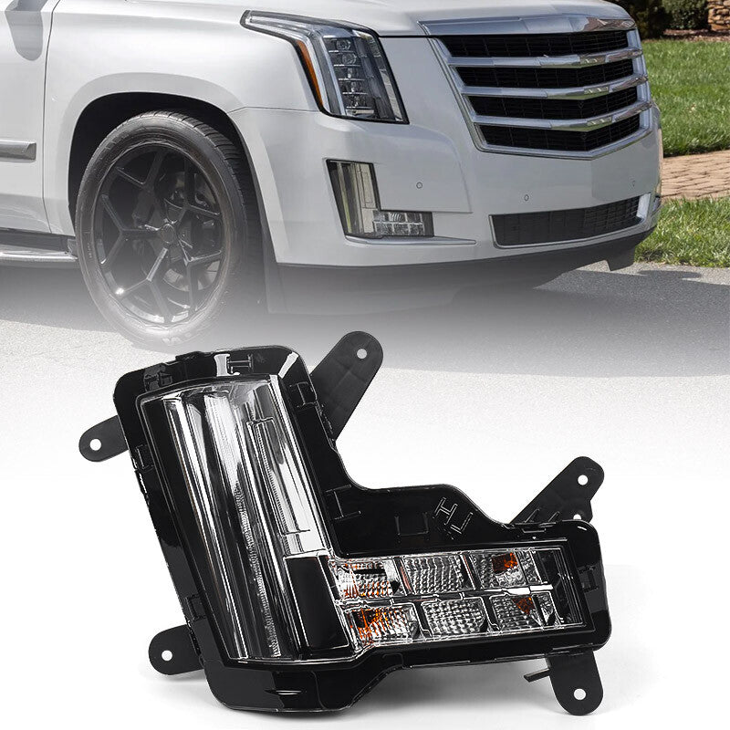 For 2015-2020 for Cadillac for Escalade w/o Crash Brake Bumper Fog Light Lamp Passenger