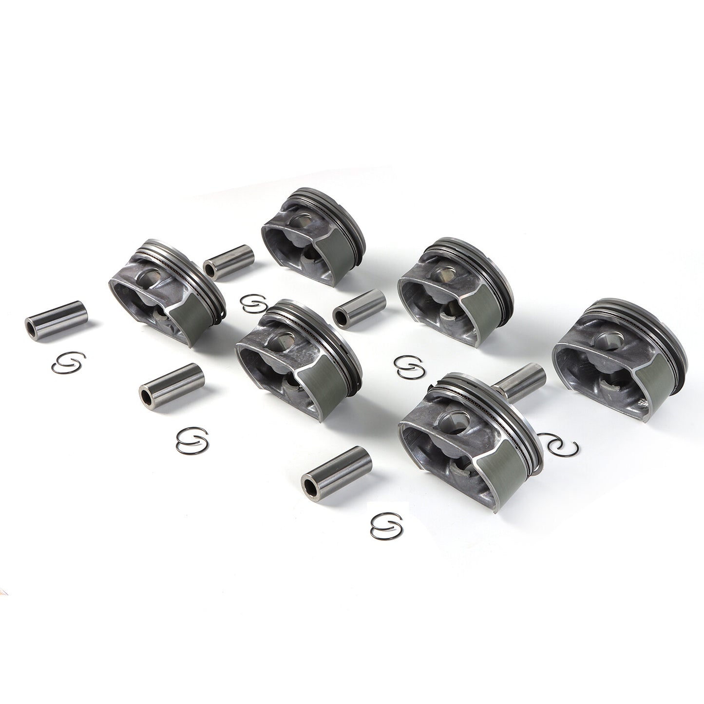 for Mercedes-Benz CLK350 C350 GLK350 E350 M272 3.5L 6x Pistons  Rings Set STD