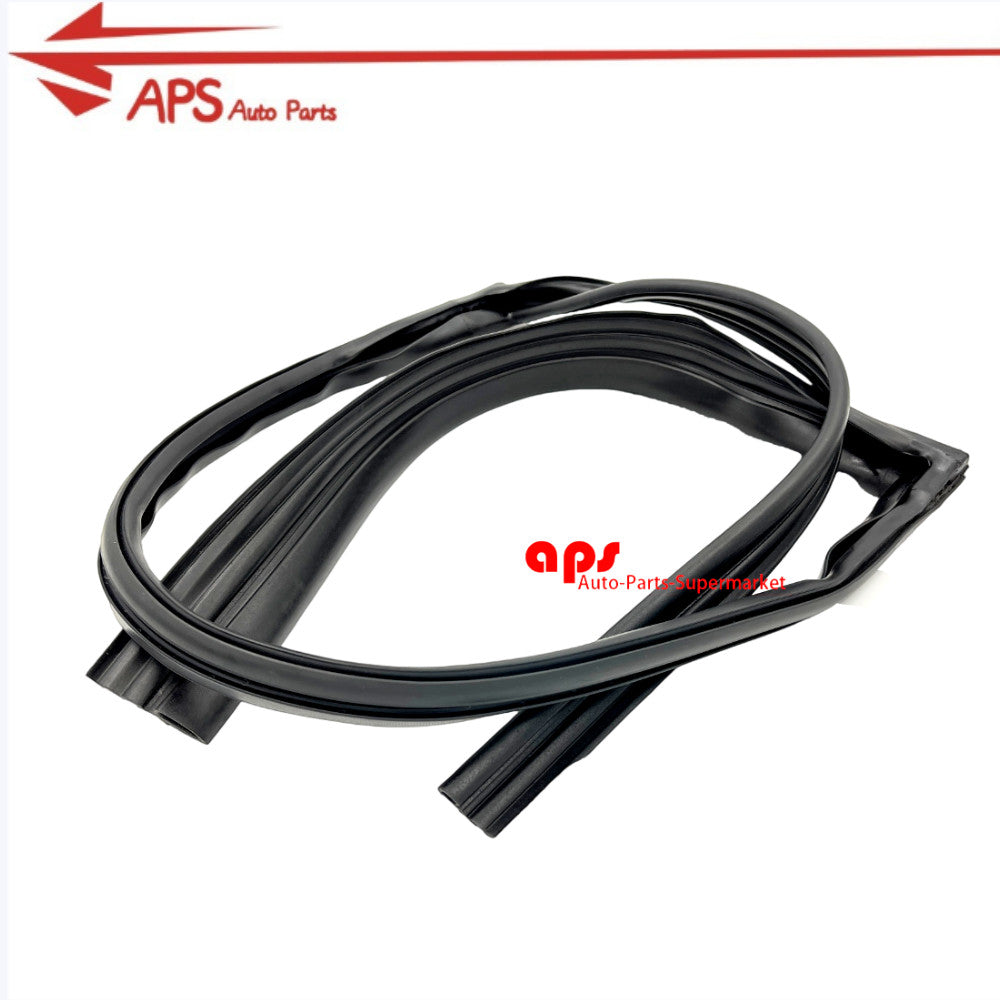 Rubber seal for the molded glass guide rail of the right rear window running channel in Accord 03-07