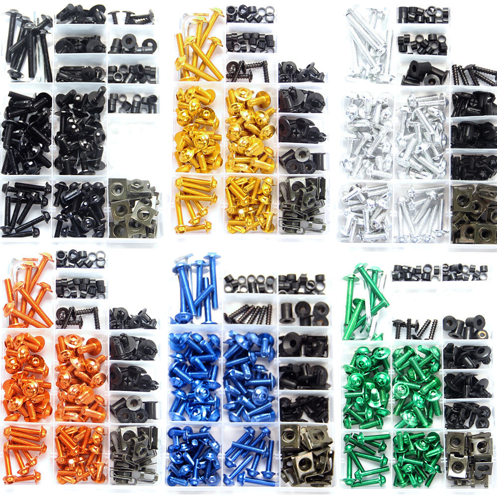 Motorcycle Complete Fairing Bolts Nuts Bodywork Screws Kit for Ducati 749 999