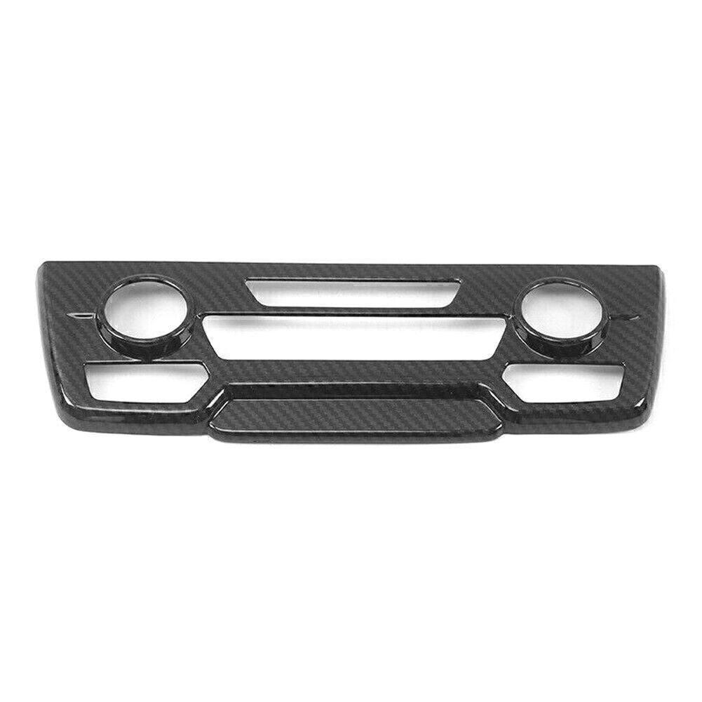 1x Carbon Fiber Style Center Console CD Panel Cover Trim for Honda CRV 2017-2020