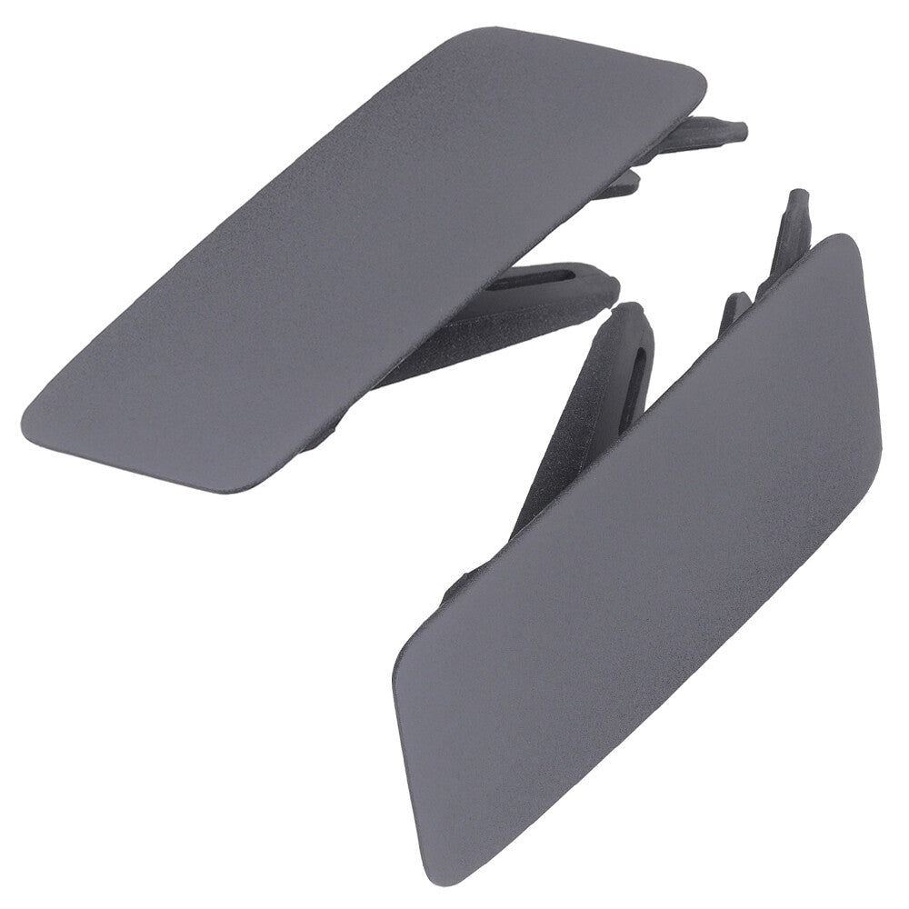 Pair of Headlamp Washer Nozzle Covers Fits for Land Rover Discovery Sport 2015-2019