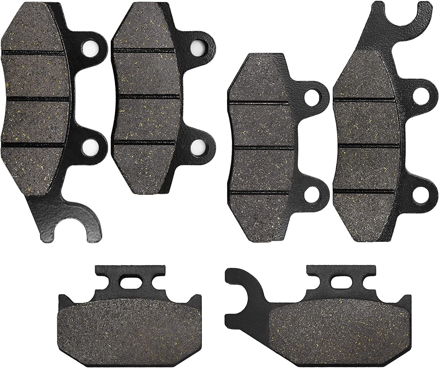 Brake Pads for Yamaha Rhino 660 YXR660 4x4 2004-07 Rhino 450 YXR450 4x4 2006-09