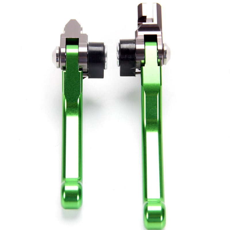 for Kawasaki KLX450R (2008-2015) Green dirtbike Brake Clutch Levers motorcross