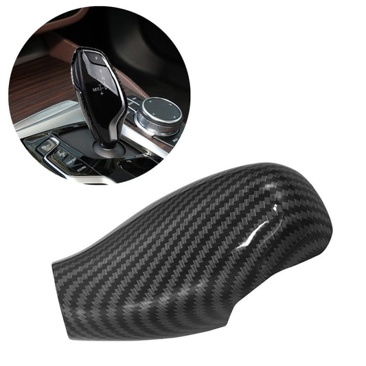 for BMW 5 6 7 Series X3 X4 G30 G31 G01 Carbon Fiber Shift Button Cover 2018-22
