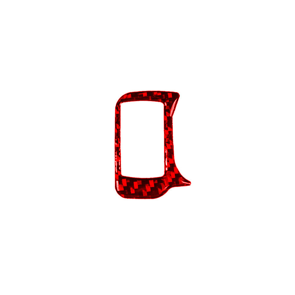 Red Rear Door Control Cover Sticker Carbon Fiber Trim for ACURA TL 2009-2014