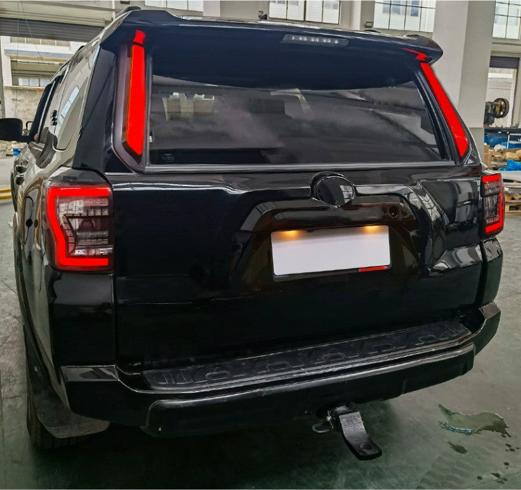 LED rear pillar taillights are available for Toyota 4Runner models from 2014 to 2023.