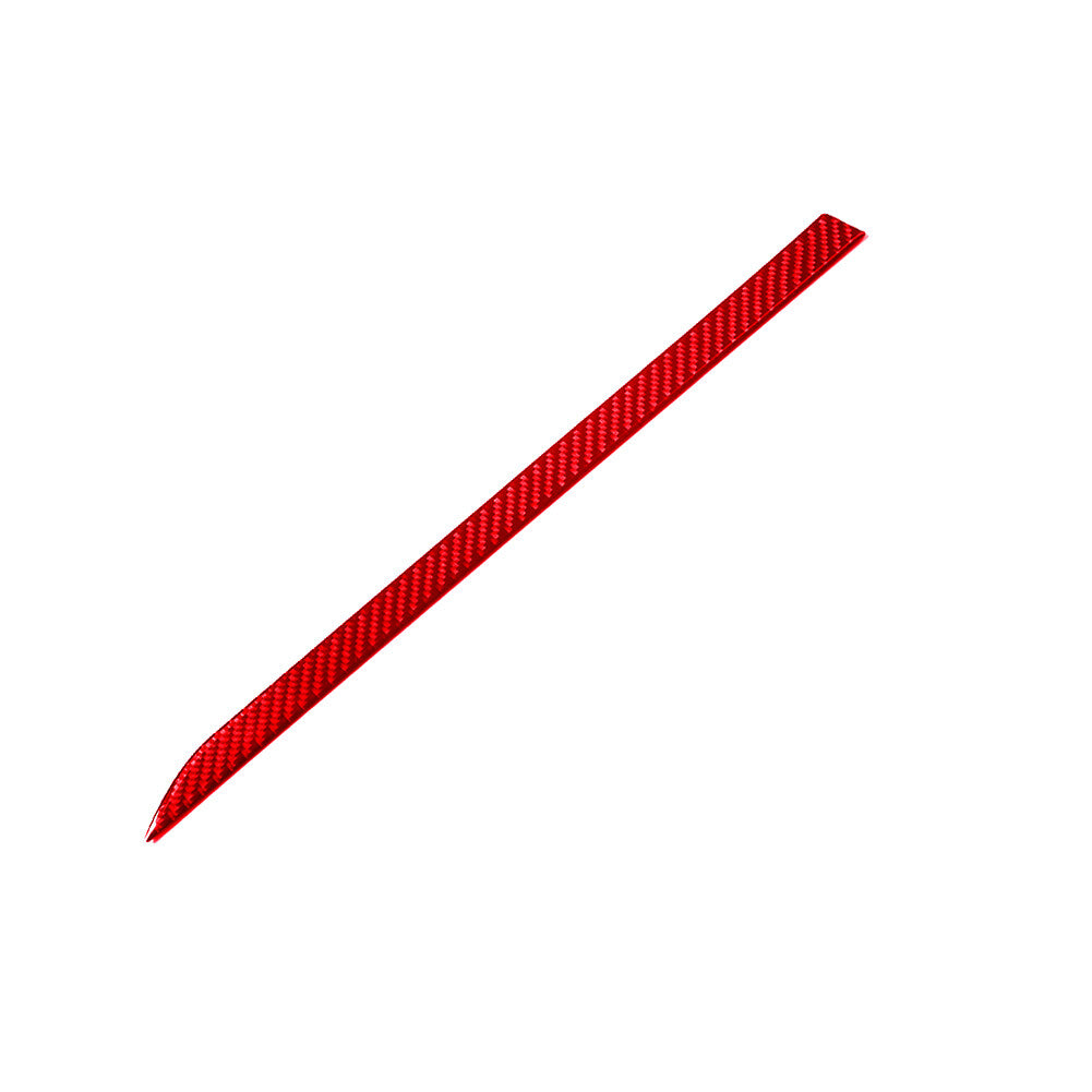 RED Car Door Decor Trim Cover Carbon Fiber Sticker for Subaru Forester 2013-2018
