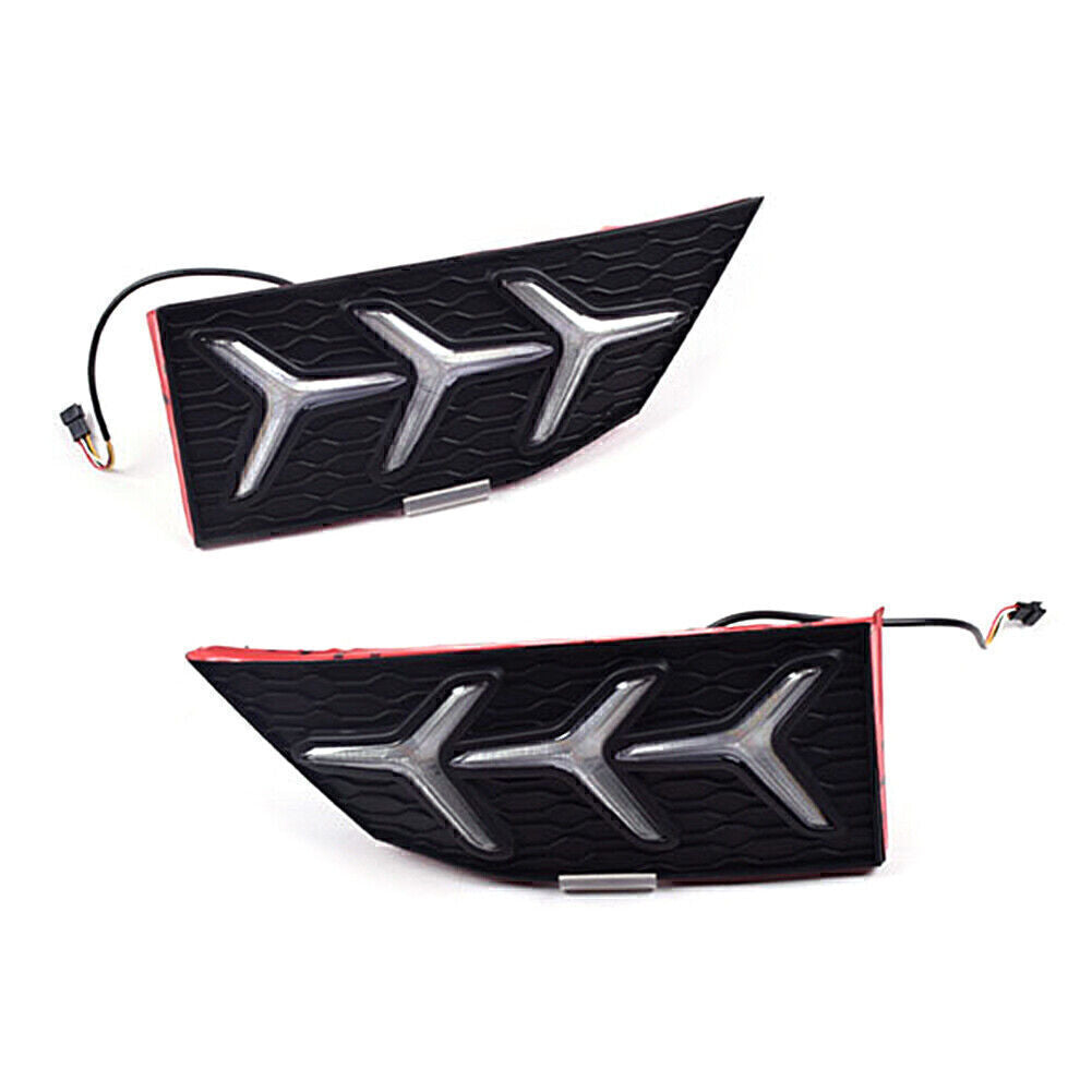 2-piece DRL LED Daytime Running Lights with Turn Signals for Honda for Civic 2019-21