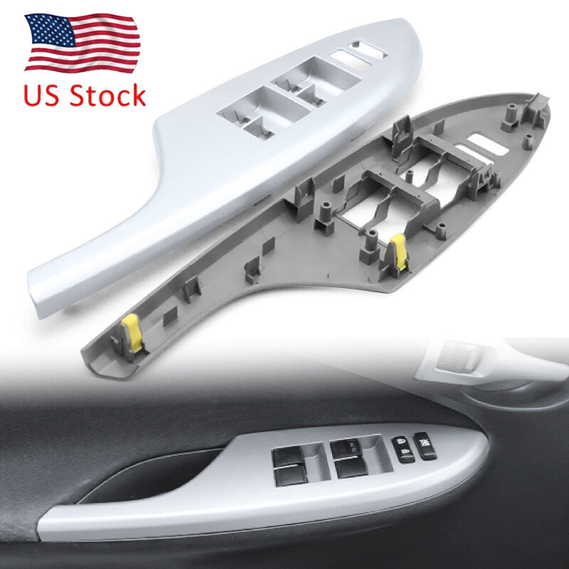 Left Front Master Window Switch Bezel Control Cover for Toyota for Corolla 2009-2013