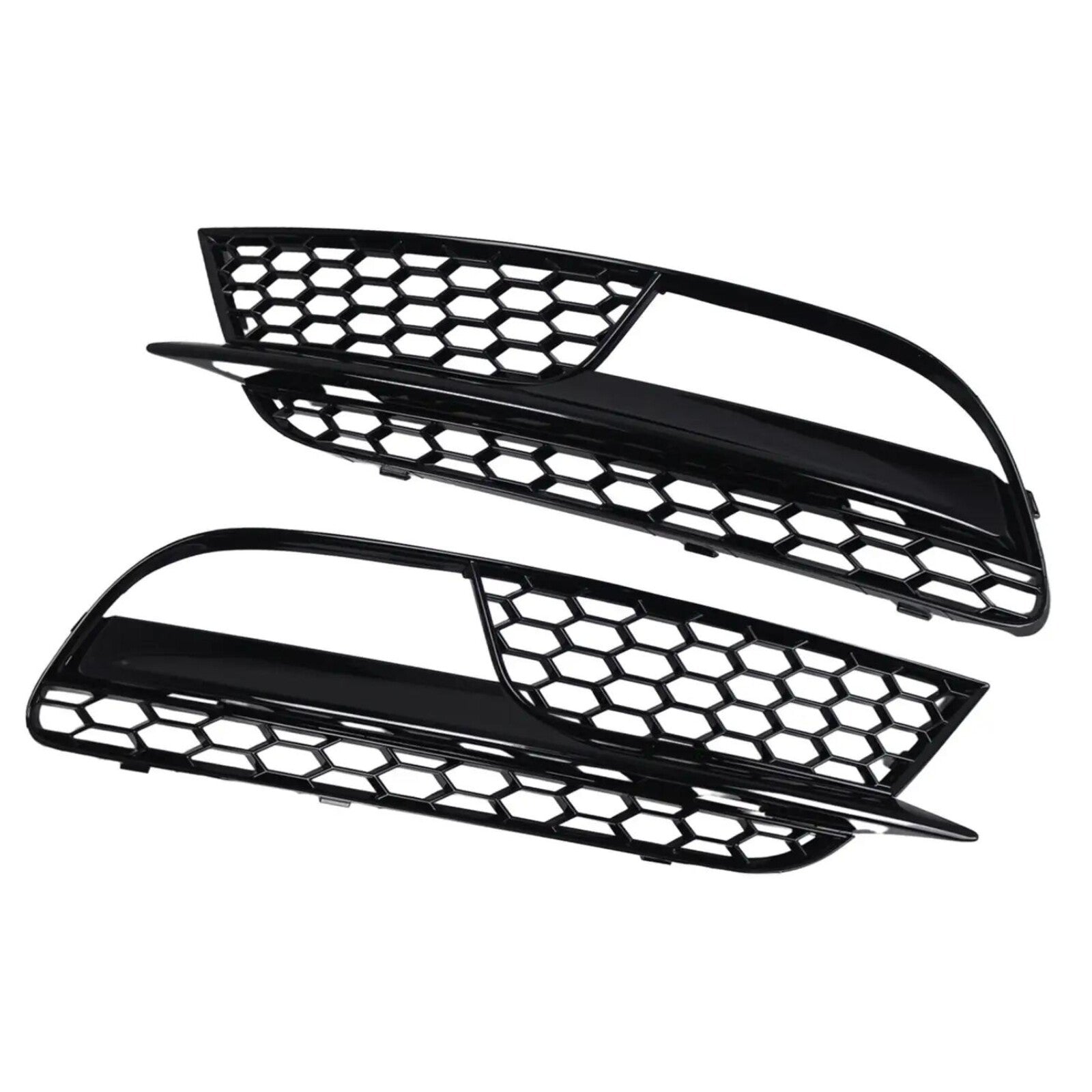 2x Front Lower Bumper Fog Light Grilles Cover Cap Trim For 2012-2016 for AUDI A5