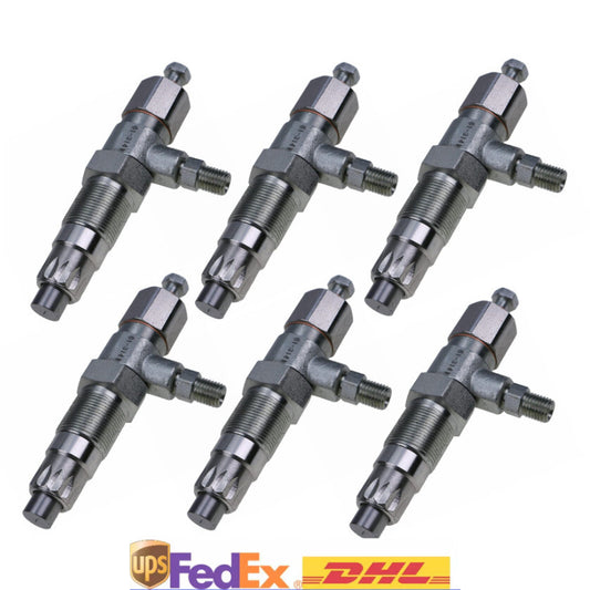 6PCS Fuel Injector 515300-0391 for Isuzu Engine C240 C-240PW-28 Hitachi