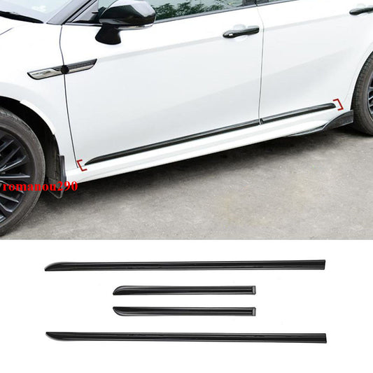 for Toyota for Camry 2018-2024 Gloss Black Car Side Door Body Molding Cover Trim 4pc