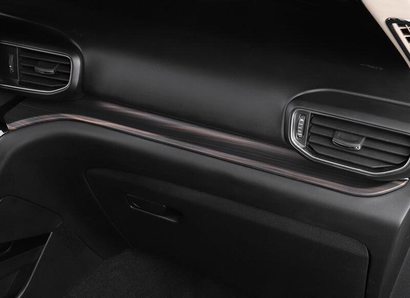 Central Console Dashboard Strip Trim for Ford Explorer 2020-2022 Matt Wood Grain