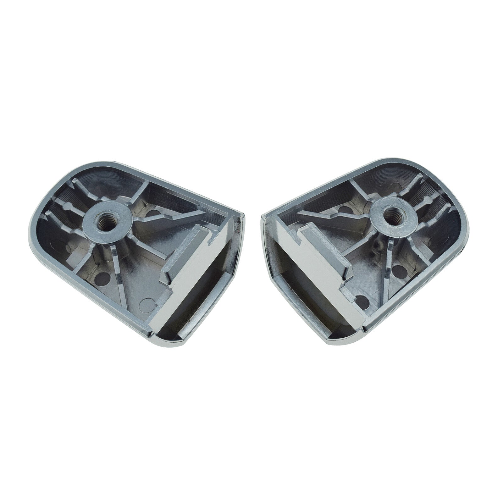 The chrome-plated rear left and right exterior door handle covers are suitable for Mitsubishi Montero L200