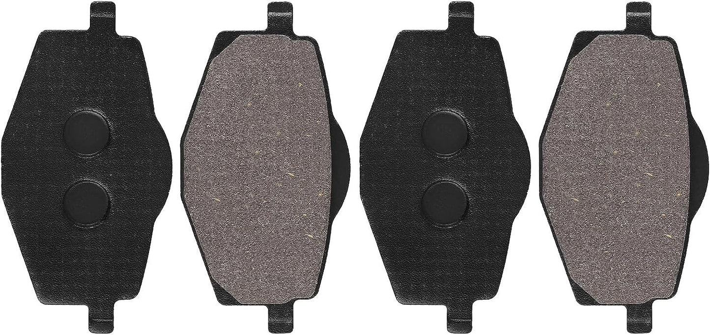 Semi-Metallic Brake Pads for Yamaha DT 125 RE 2004 YTZ 250 N/S TRI-Z 1985 1986