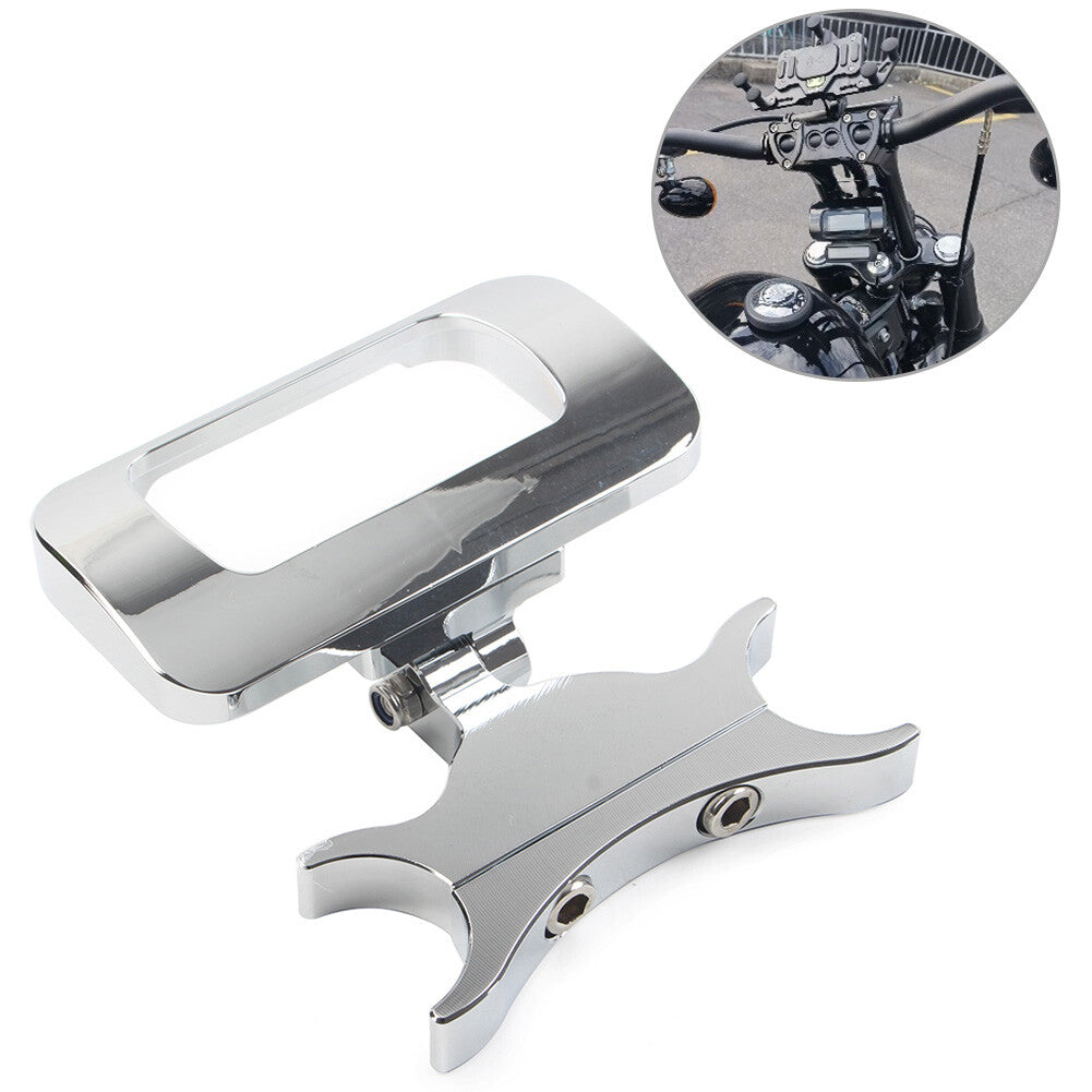 1-1/4 Handlebar Risers Gauge Mount for Harley Softail Street Bob FXBB 18-20