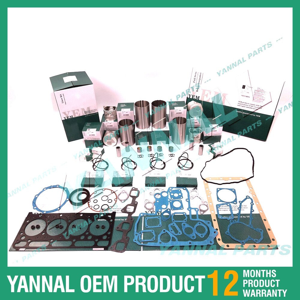 V2203-M Overhaul Rebuild Kit - Complete gasket set for Kubota L4200, GL-400, T450, KL415