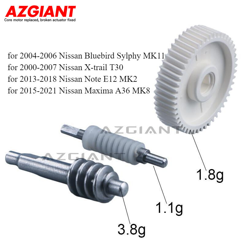Car side mirror folding motor gear is suitable for Nissan Bluebird/X-trail/Note/Maxima