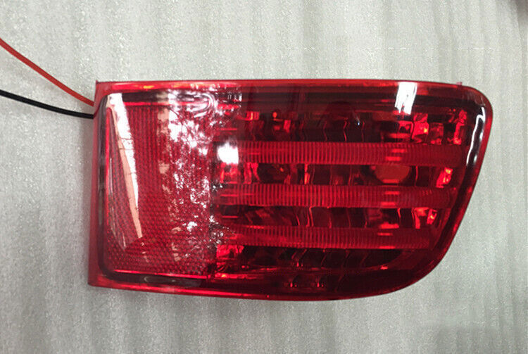 LED Red Lens Refit for Toyota Prado LC120 2003-09 Rear Bumper Lamp Fog Light 2X