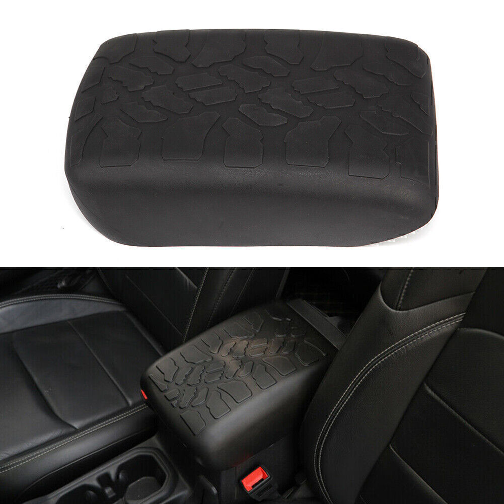 Non-slip Central Armrest Box Cover Pad for Jeep for Wrangler JL 2018+ 2019 2020 2021