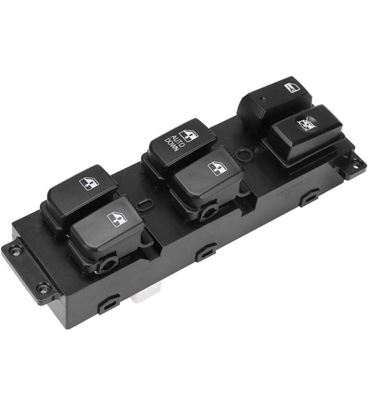 for Hyundai Santa Fe 2007-2011 Left Master Power Window Switch 93570-2B140 BLACK