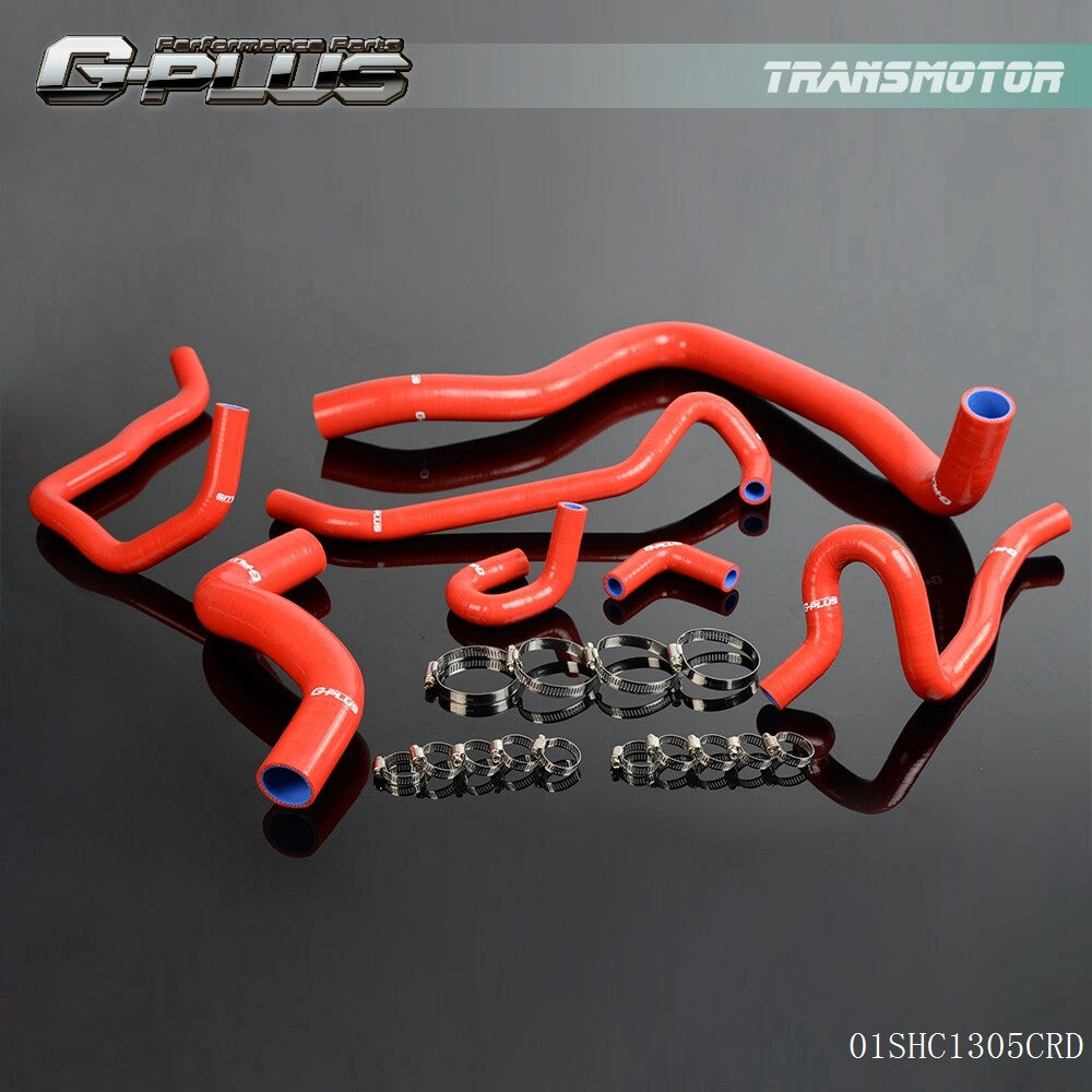 Suitable for Honda 1997-2000 Accord CF4 CL1 SIR/T silicone radiator hoses, red