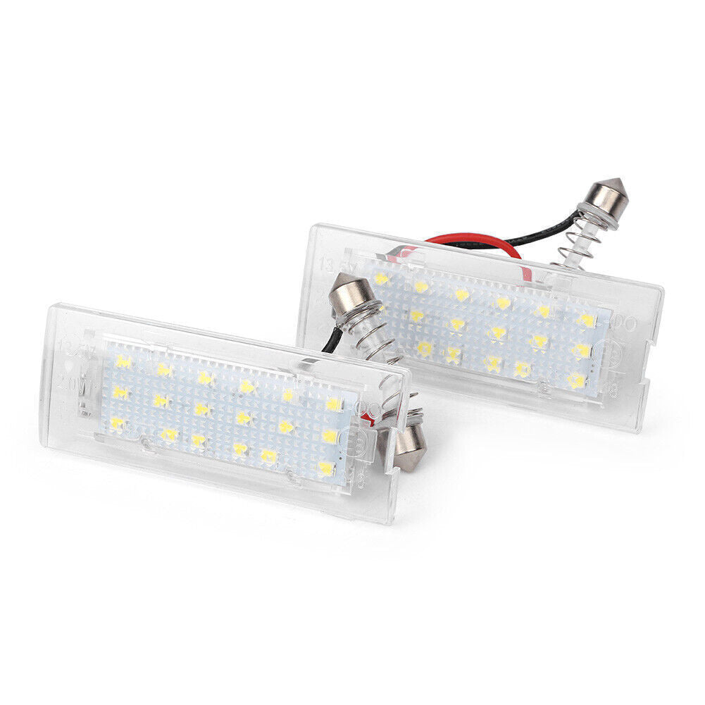 LED License Plate Number Light Lamp Fit for BMW X5 E53 X3 E83 2003-2008 2009 2PCS