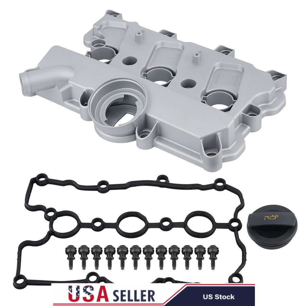 Engine Valve Cover w/ Gasket Kit for Audi A4 A5 Q7 S4 S5 for VW Touareg 06E103471N