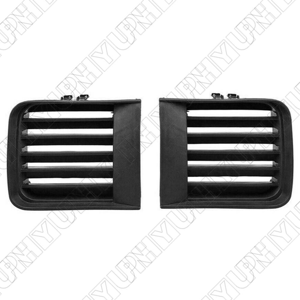 2Pcs Front Bumper Fog Light Grill Cover for Nissan Pathfinder 1999-2004 LH RH