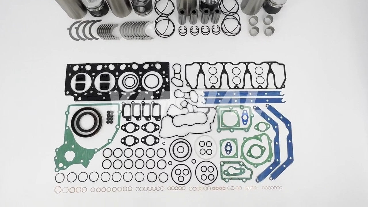 Durable overhaul and rebuild kit for Deutz BF4M 2012 4-cylinder STD engine.