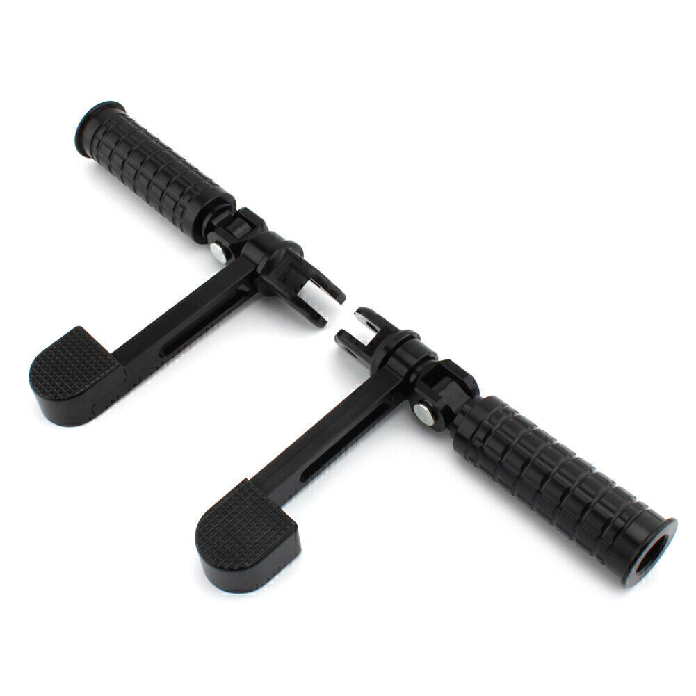 Foot Pegs Foot Rest Black for Harley Softtail FLFBS Fat Boy Breakout Fat Bob