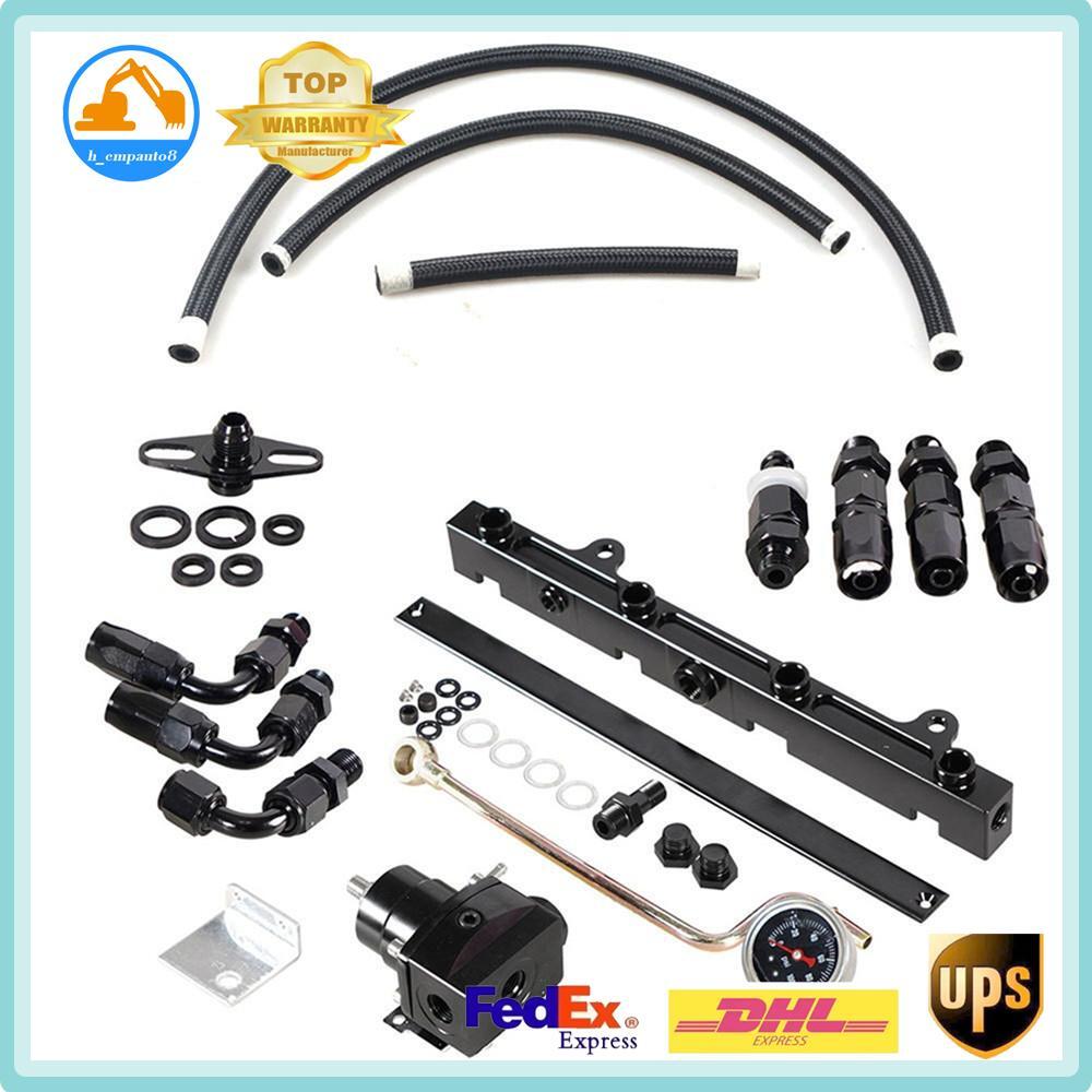 Tucked K Swap Fuel Line System Kit K Series K20 K24 DC2 EG EK for Civic Integra AN6/