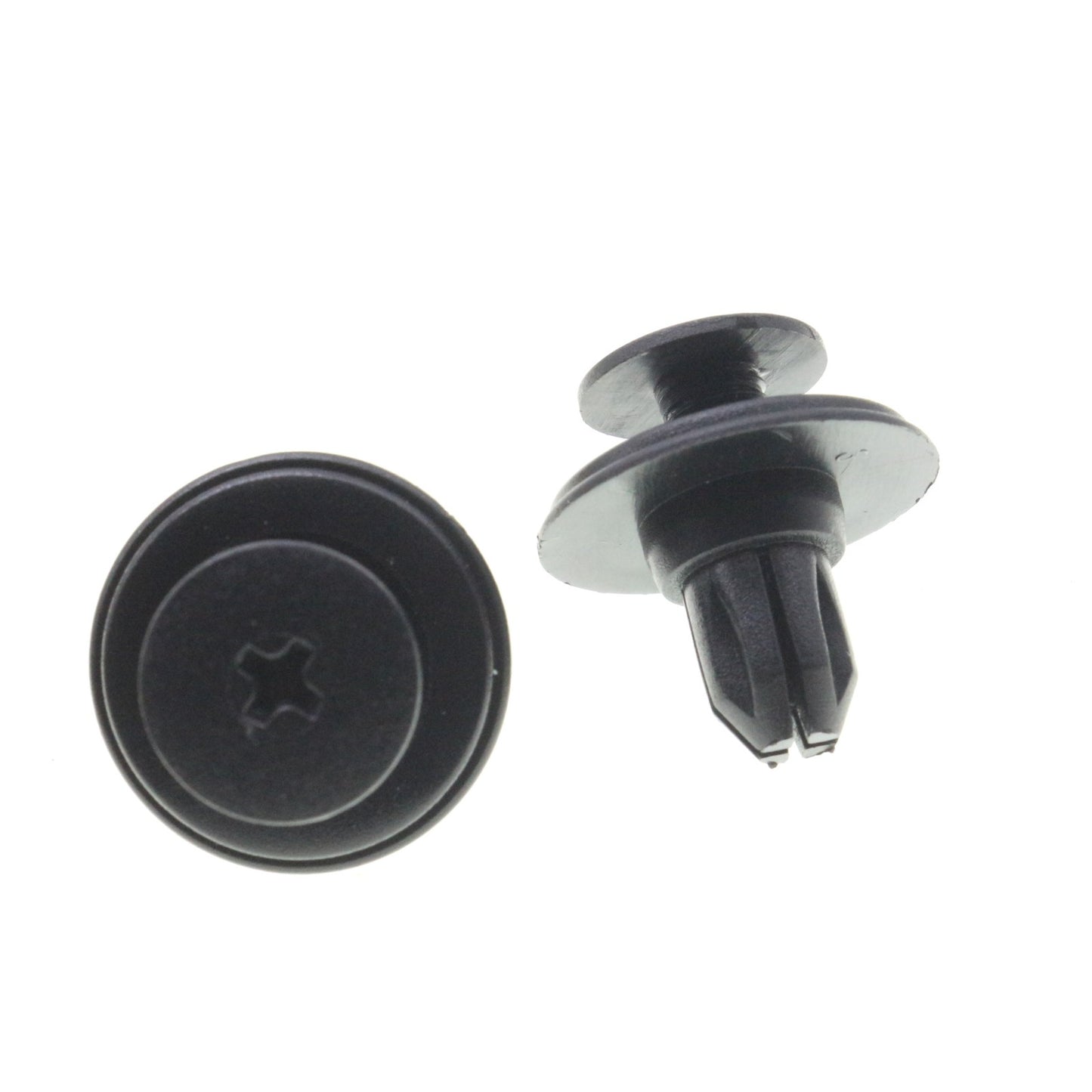 10 Pcs Bumper Fascia Push-Type Retainer Clip for Nissan for Infiniti 01553-03101