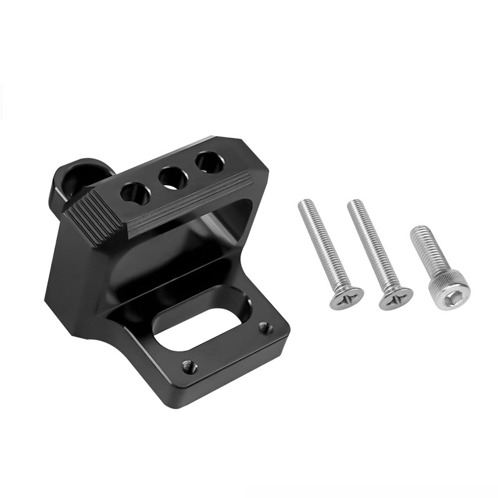 For Mac AEM Boost Controller Solenoid Valve Mount Holder Bracket Billet 3 Port