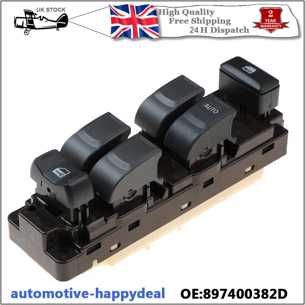 Right ELECTRIC POWER WINDOW MAIN MASTER CONTROL SWITCH for ISUZU D-MAX 2003-2011