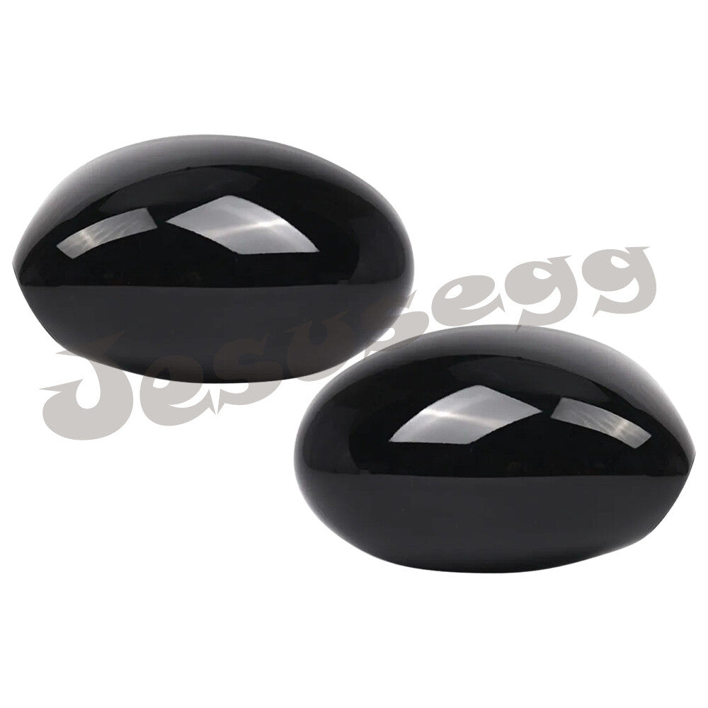 2pcs Fits 2000-2006 for Mini Cooper R50 R53 Hatchback Mirror Cover Cap RH+LH