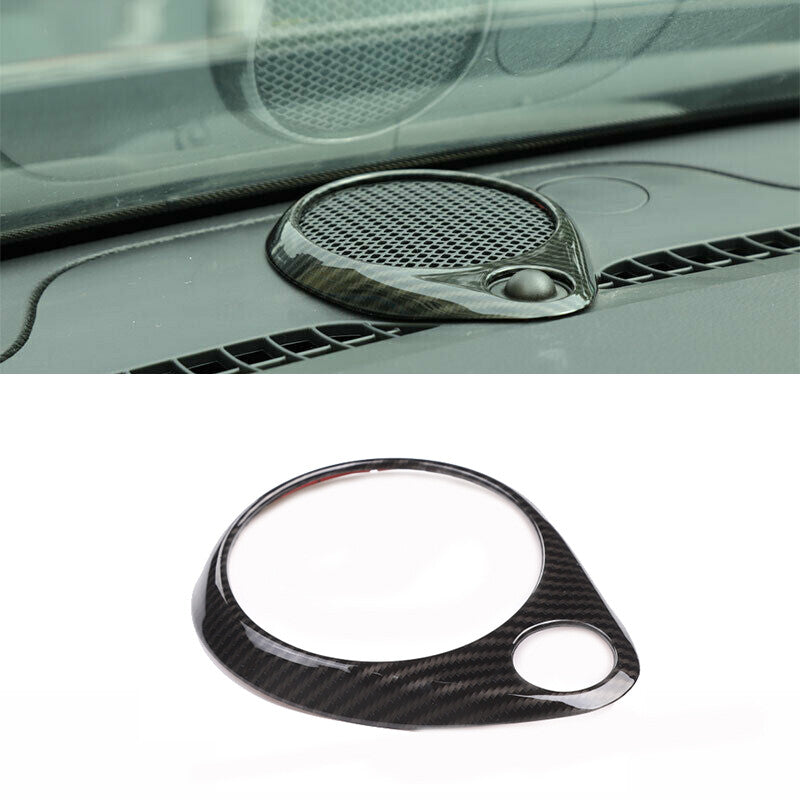 For 2011-2021 for Dodge Durango ABS Carbon Fiber Dashboard Speaker Frame Cover Trim