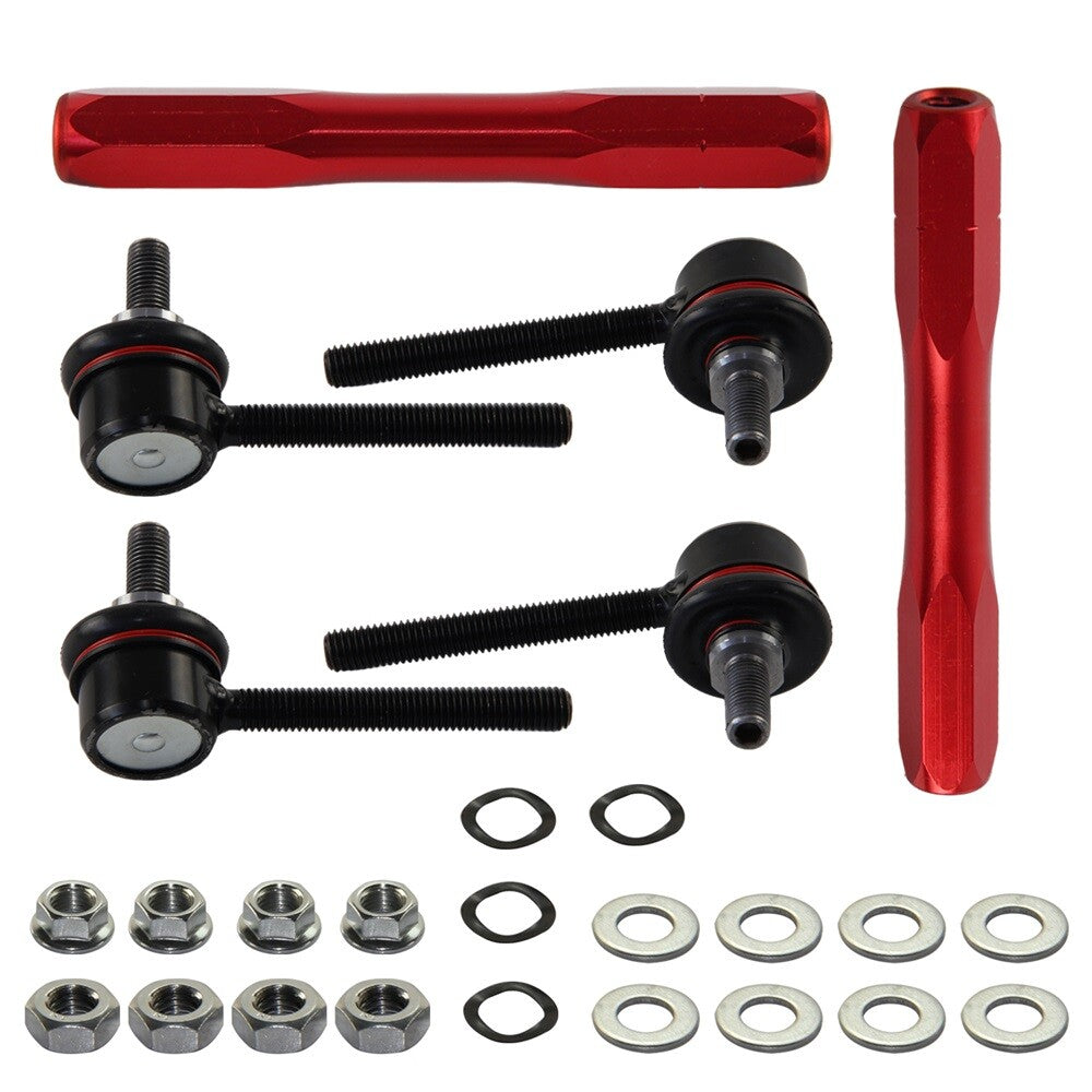 Antiroll Sway Bar Adjustable Drop Links 10mm x 210-260mm for BMW E46 E28 E32 E34