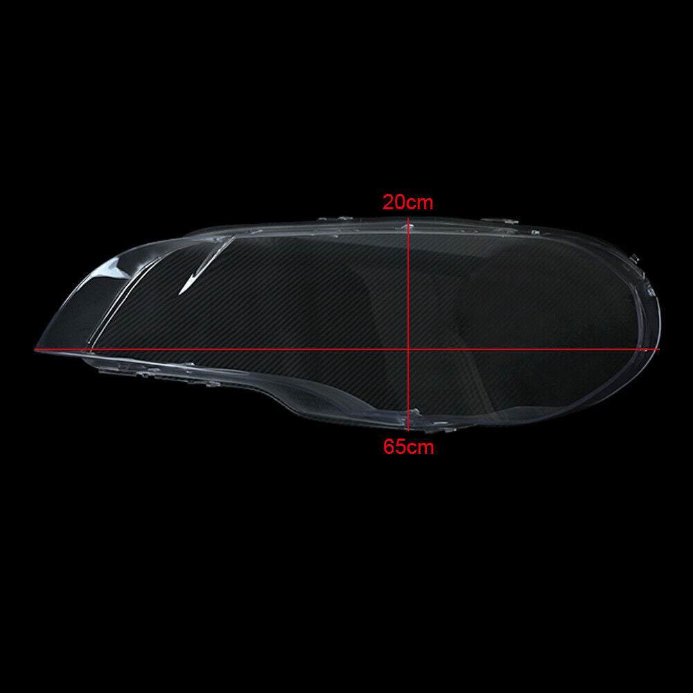 2¡ÁF¨¹r for BMW X5 E70 2007-2013 Scheinwerferglas Linse Abdeckung Links+Rechts NEU
