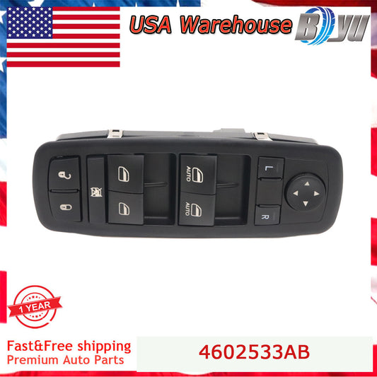 For 2011-2012 for Dodge for Ram 1500 2500 3500 Master Control Window Switch Driver Side