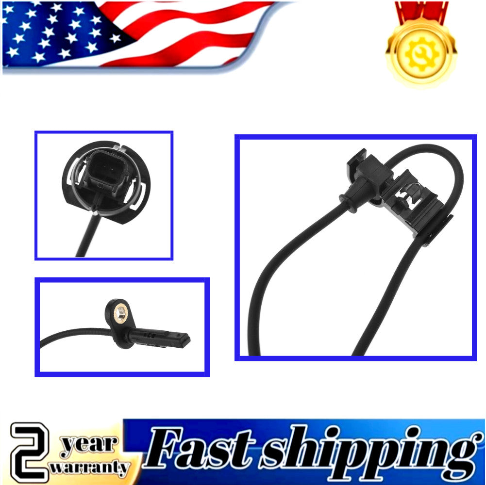 Front left ABS wheel speed sensor with 2 pins for Honda Odyssey 2011-2017 V6 3.5L
