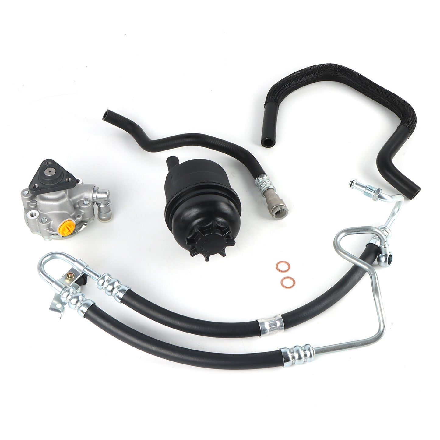 Power Steering Pump Kit Fit for BMW E46 320i 323i 325i 328Ci 328i 330i 2001-2005 F13